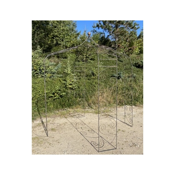 Pawilon ogrodowy altana metalowa polski producent JAKOŚĆ śred.300cm H 270cm